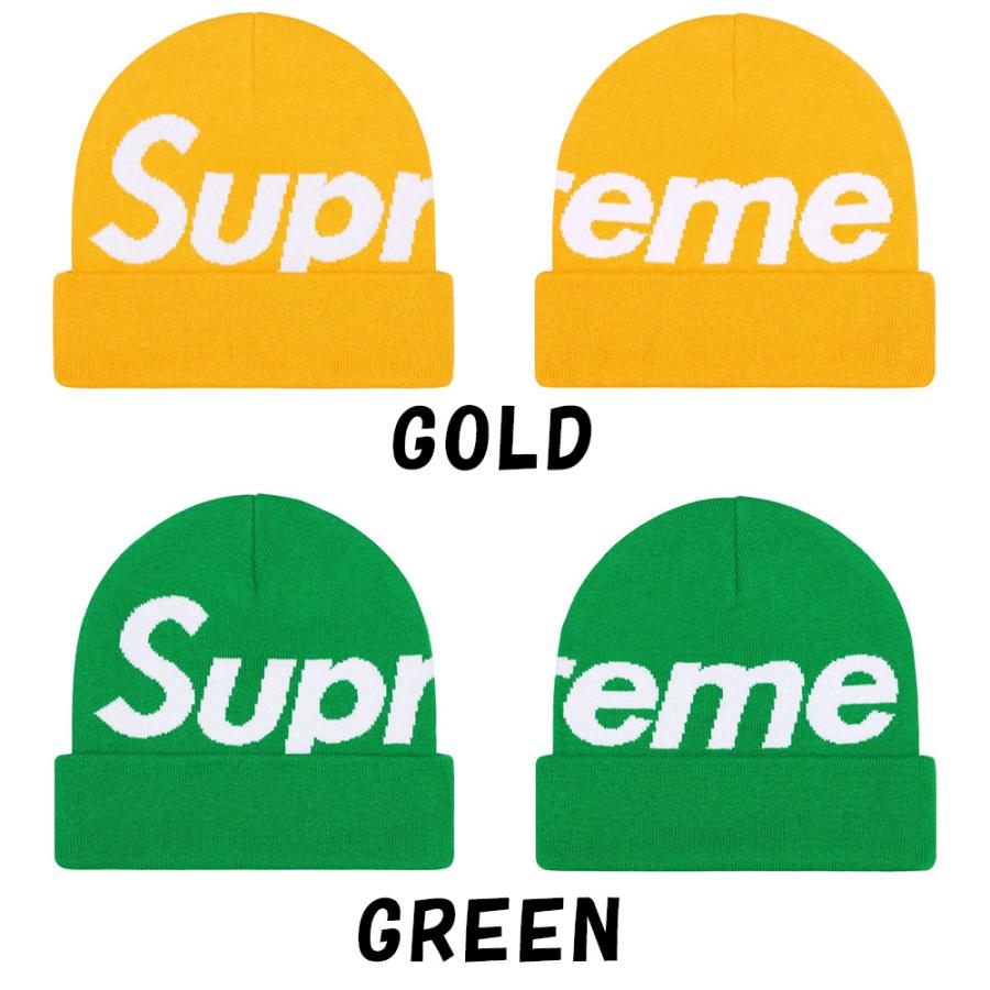 シュプリーム ビーニー Supreme Big Logo Beanie ニット帽 9色 ビッグロゴ キャップ メンズ 正規品[帽子]｜ssshop｜04