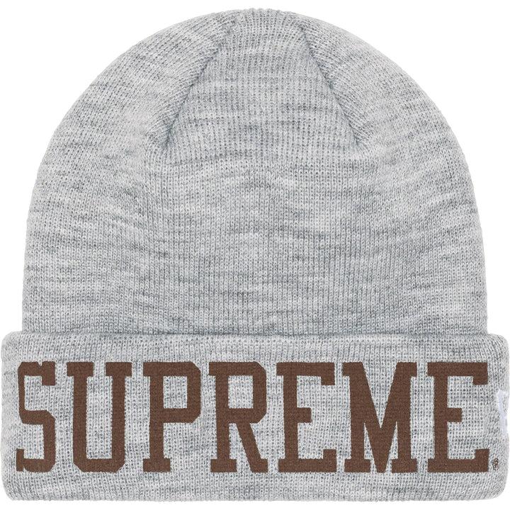 正規品 シュプリーム ビーニー Supreme New Era Varsity Beanie ニット帽 ロゴ ニューエラ ユニセックス 本物 23FW  [衣類]