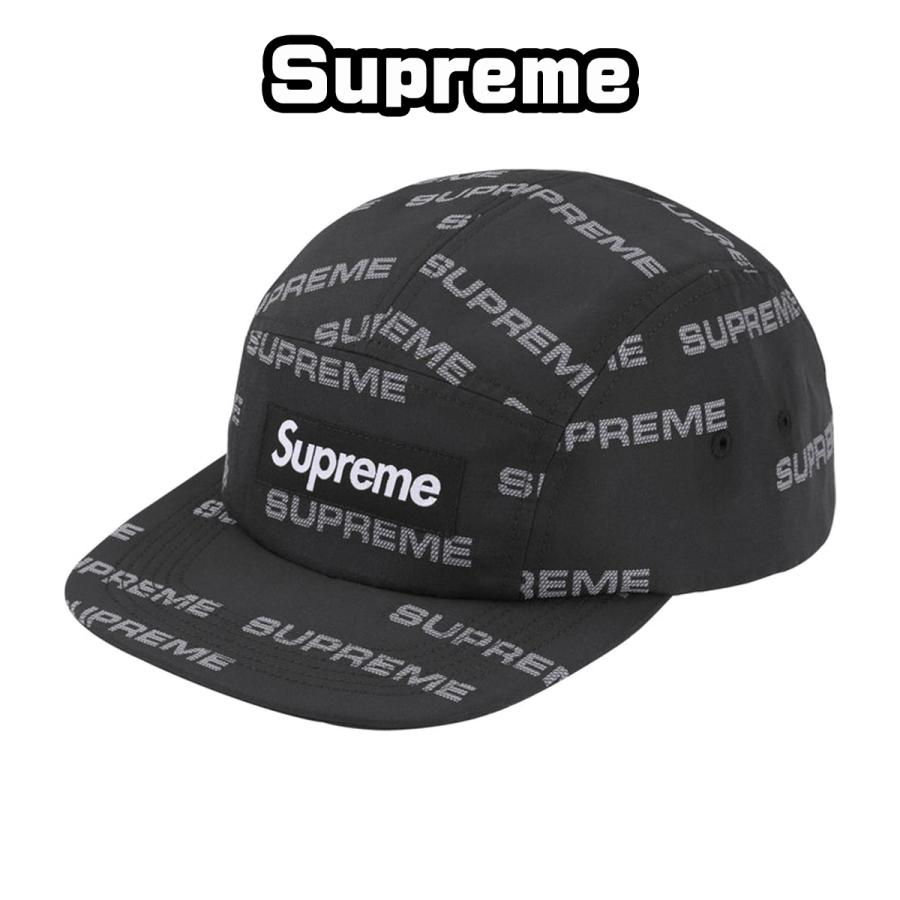 シュプリーム キャップ Supreme Reflective Jacquard Camp cap 