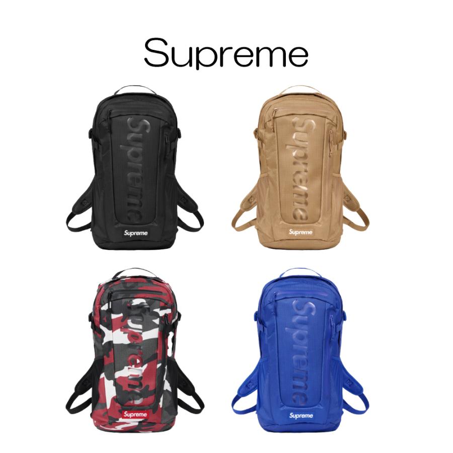 正規品 シュプリーム Supreme 2021SS Backpack Black 4カラー ブラック タン レッドカモ ブルー バックパック リュック  メンズ レディース 本物[かばん] : 3600000080001 : WILLS - 通販 - Yahoo!ショッピング