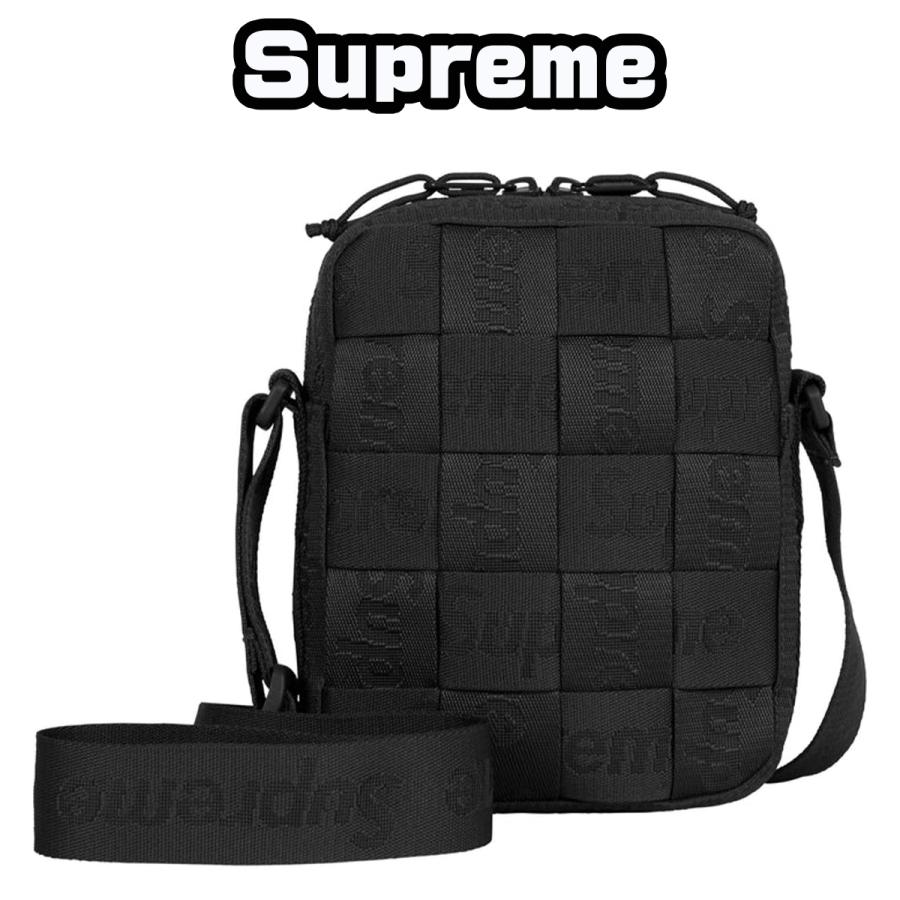 シュプリーム ショルダーバッグ Supreme woven shoulder bag ポーチ 