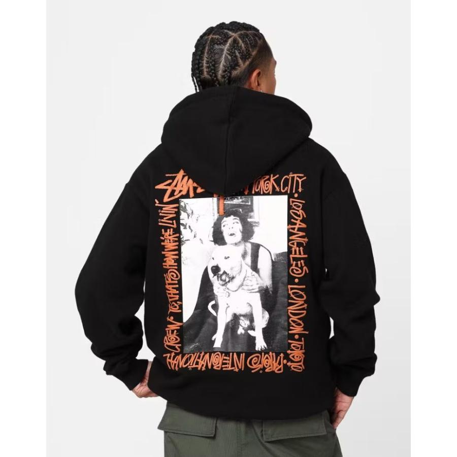 Stussy パーカー ステューシー ハーフジップ How We’re Living 1/4 Zip Fleece Hoodie スウェットトップス  メンズ ユニセックス 正規品[衣類]