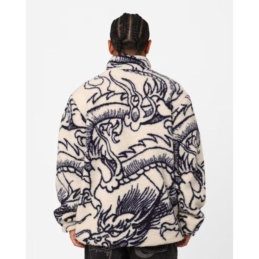 Stussy ステューシー リバーシブル ジャケット Dragon Sherpa Jacket  
