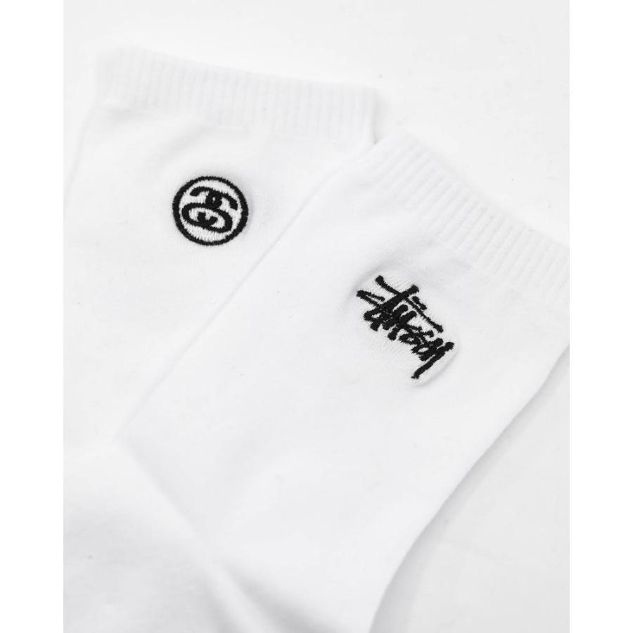 Stussy ステューシー ソックス 3枚パック 靴下 女 6種類 くつした ロゴ人気 Women Sock 3 Pack ストリート系 アクセサリー レディース ユニセックス 正規品 衣類 S S Shop 通販 Yahoo ショッピング