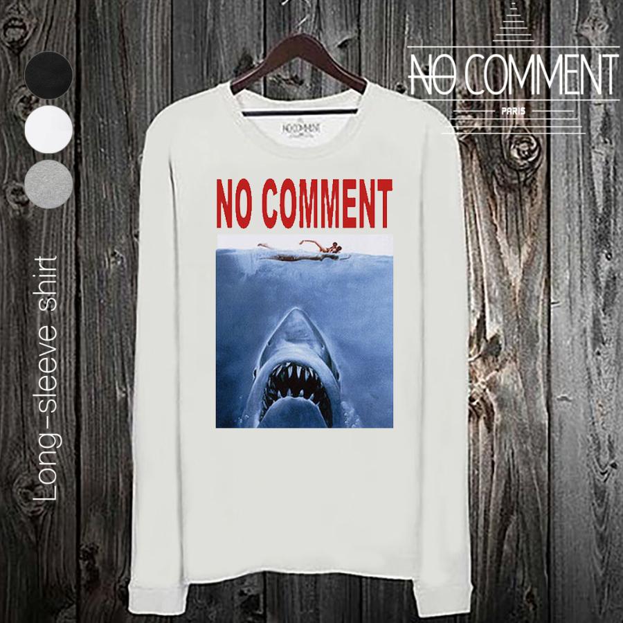 完売 No Comment Paris ノーコメントパリ 長袖 Tシャツ ブラック ホワイト メンズ 大きい 小さい シャーク Shark Ltn177 S S Shop 通販 Yahoo ショッピング 驚きの値段 Dp3akb Jatengprov Go Id