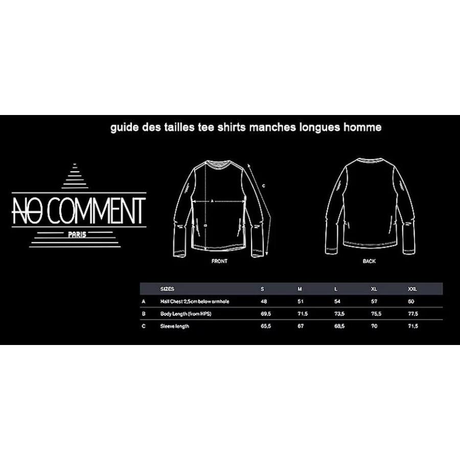完売 No Comment Paris ノーコメントパリ 長袖 Tシャツ ブラック ホワイト メンズ 大きい 小さい ピーガール Pigalle Ncp330 新品即決 Blog Lonolife Com