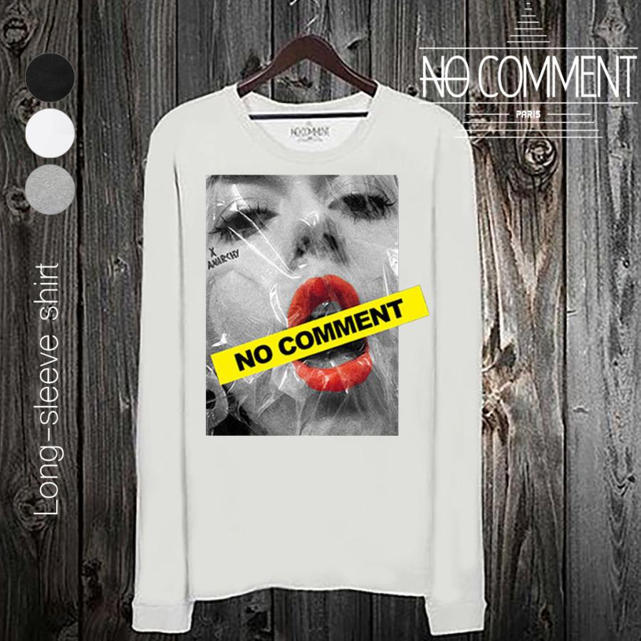 シルバー金具 NO COMMENT PARIS ノーコメントパリ 長袖 Tシャツ ブラック ホワイト メンズ 大きい 小さい ハフ アナーキー huf anarchy LTN175 通販 新品☆ NO COMMENT PARIS ミニトート