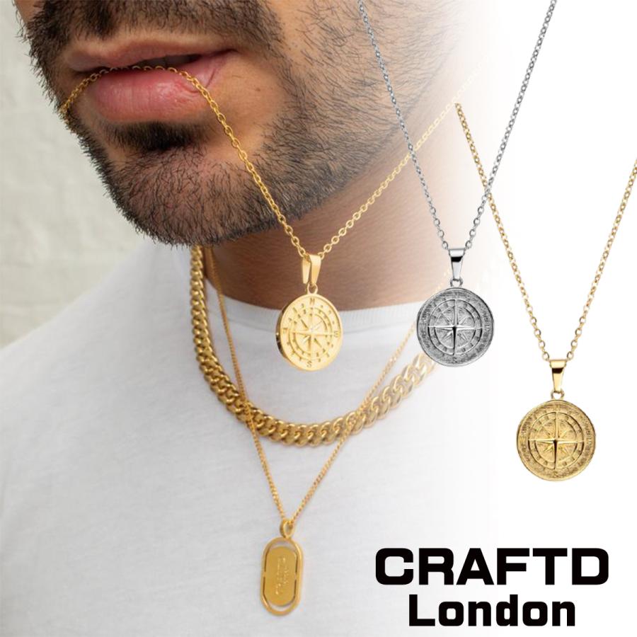 Craftd London クラフトロンドン Compass Pendant コンパス ネックレス ゴールド シルバー メンズ 18kゴールド 金 人気 アクセサリー S S Shop 通販 Yahoo ショッピング