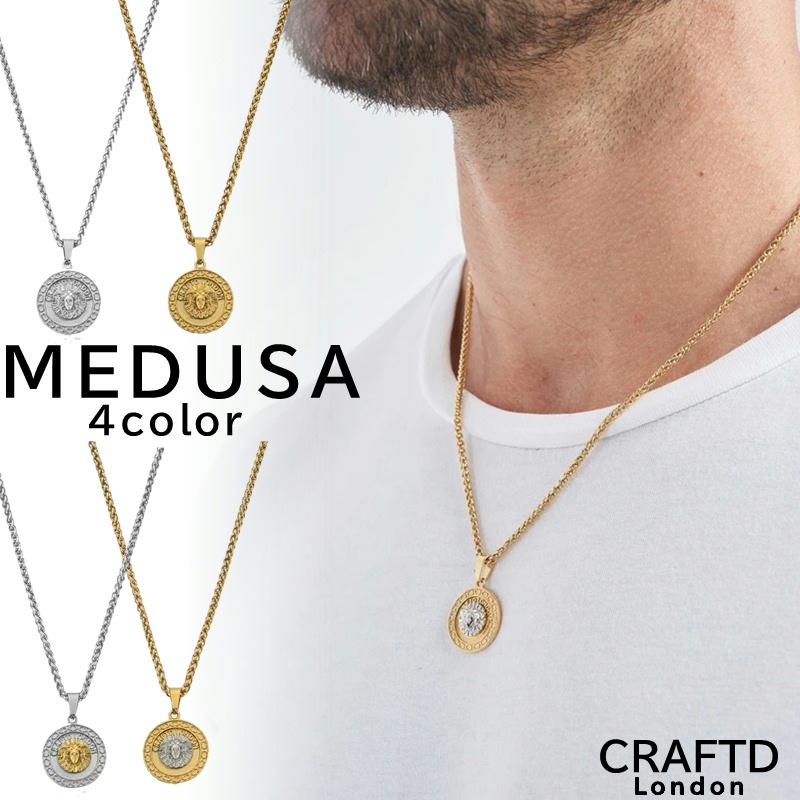 Craftd London クラフトロンドン Medusa ネックレス ゴールド シルバー メンズ 18kゴールド 金 人気 アクセサリー S S Shop 通販 Yahoo ショッピング