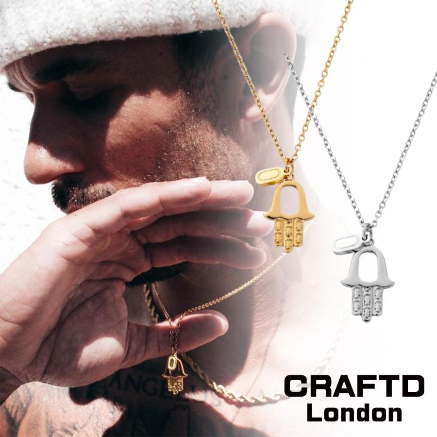 Craftd London クラフトロンドン Hamsa ネックレス ゴールド シルバー メンズ 18kゴールド 金 人気 アクセサリー S S Shop 通販 Yahoo ショッピング