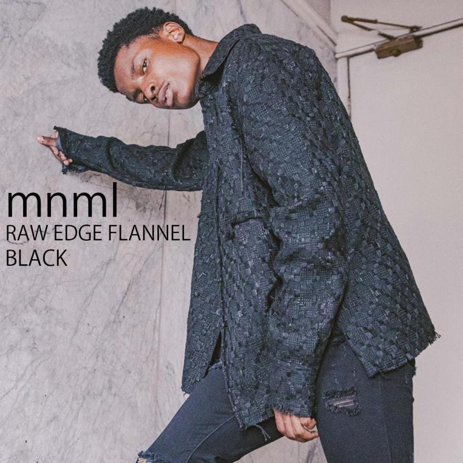 Mnml ミニマル オーバーサイズ シャツ フランネルシャツ Raw Edge Flannel チェック柄 Mnml 韓国 ファッション メンズ レディース 衣類 S S Shop 通販 Yahoo ショッピング