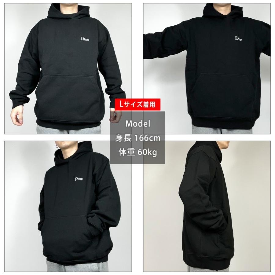 Dime ダイム パーカー CLASSIC SMALL LOGO HOODIE プルオーバー