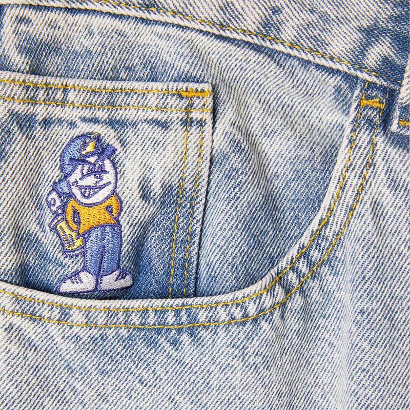 ポーラー Polar Skate Co デニム パンツ 93! DENIM ジーンズ ブルー 
