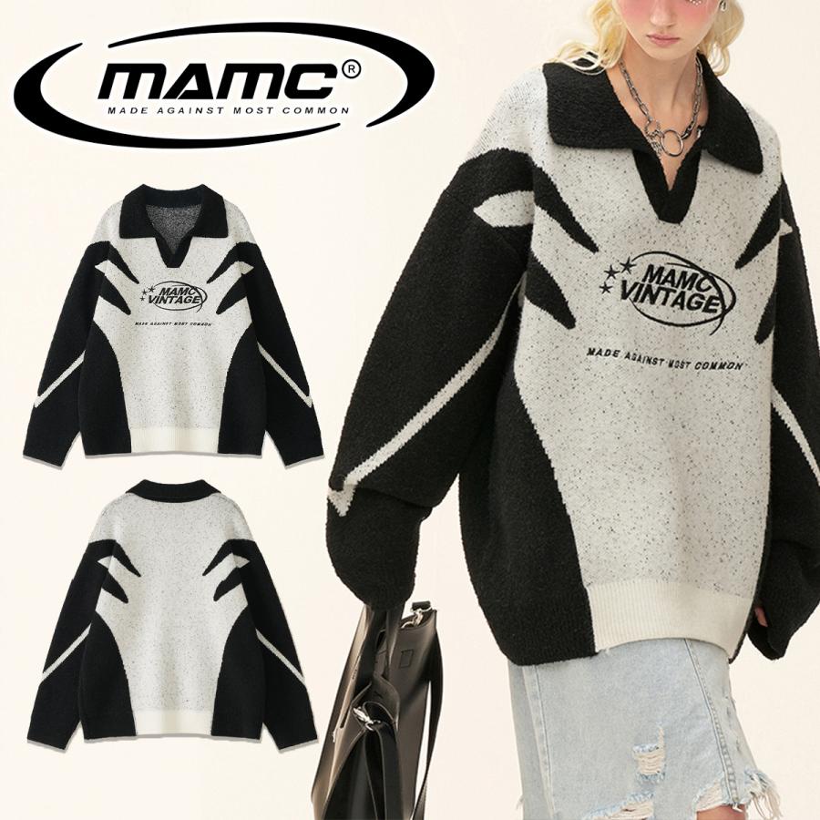 正規品 MAMC ニット エムエーエムシー オーバーサイズ セーター