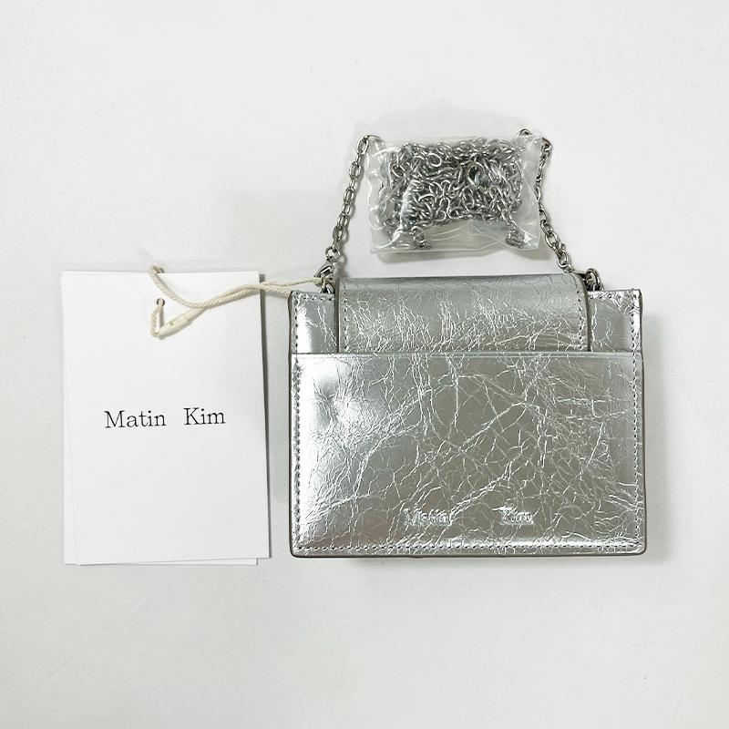 Matin Kim ショルダーバッグ マーティンキム ACCORDION MINI BAG ロゴ 