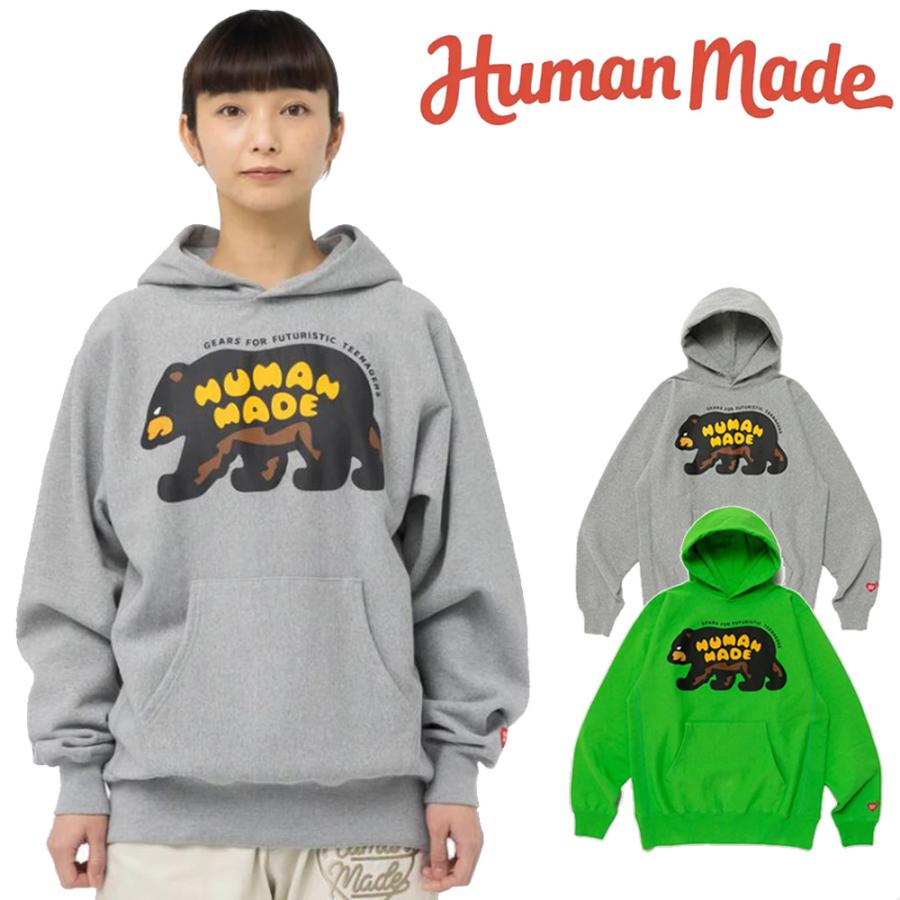 HUMAN MADE ヒューマンメイド HEAVYWEIGHT HOODIE #1 長袖 パーカー スウェット クマ くま 熊 ロゴ メンズ  レディース ユニセックス 正規品[衣類] :9400000050006:WILLS - 通販 - Yahoo!ショッピング