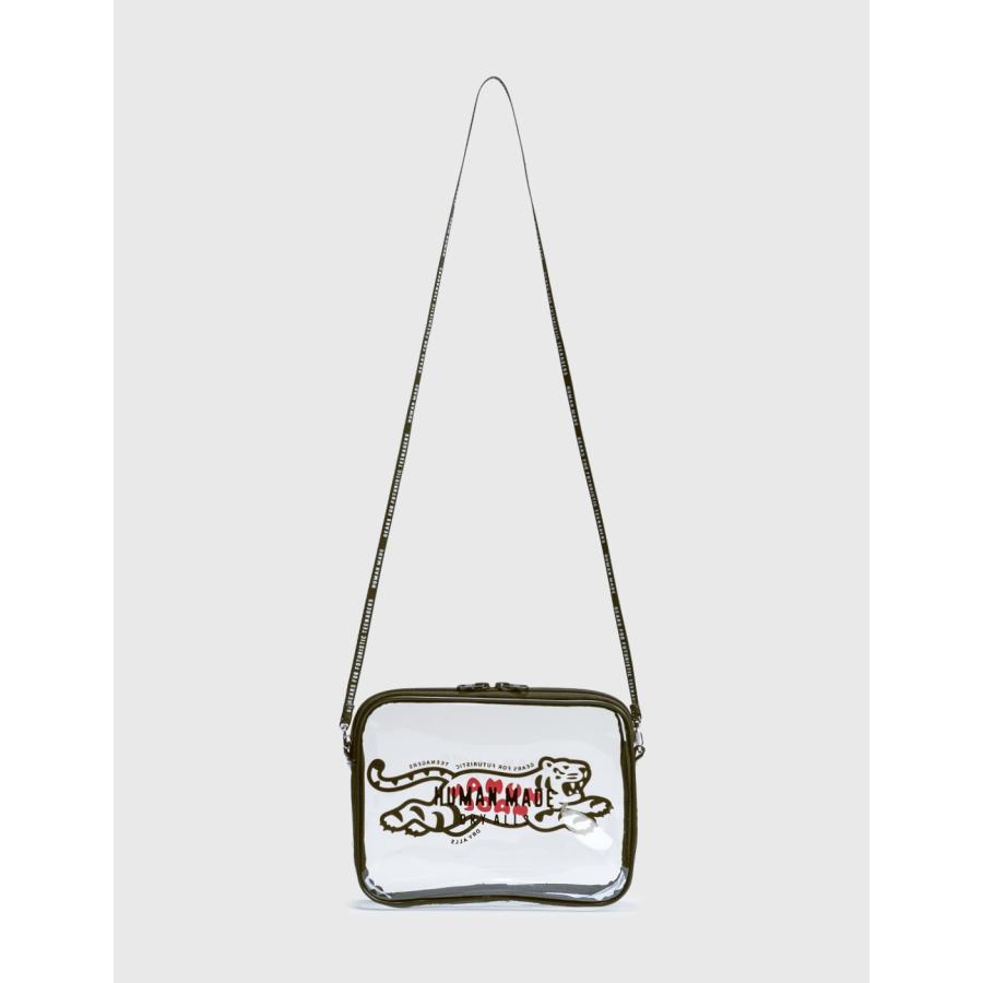 HUMAN MADE ショルダーバッグ ヒューマンメイド PVC ポーチ ラージ