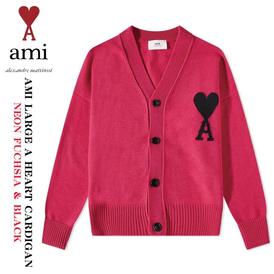 AMI Paris アミ パリス カーディガン クルーニット セーター AMI LARGE