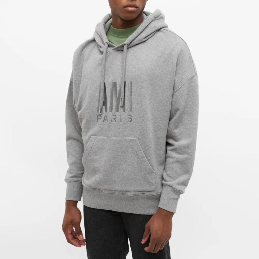 AMI Paris アミ パリス プルオーバーパーカー AMI PARIS POPOVER HOODY 長袖 トップス スウェット メンズ レディース  ユニセックス 正規品[衣類]