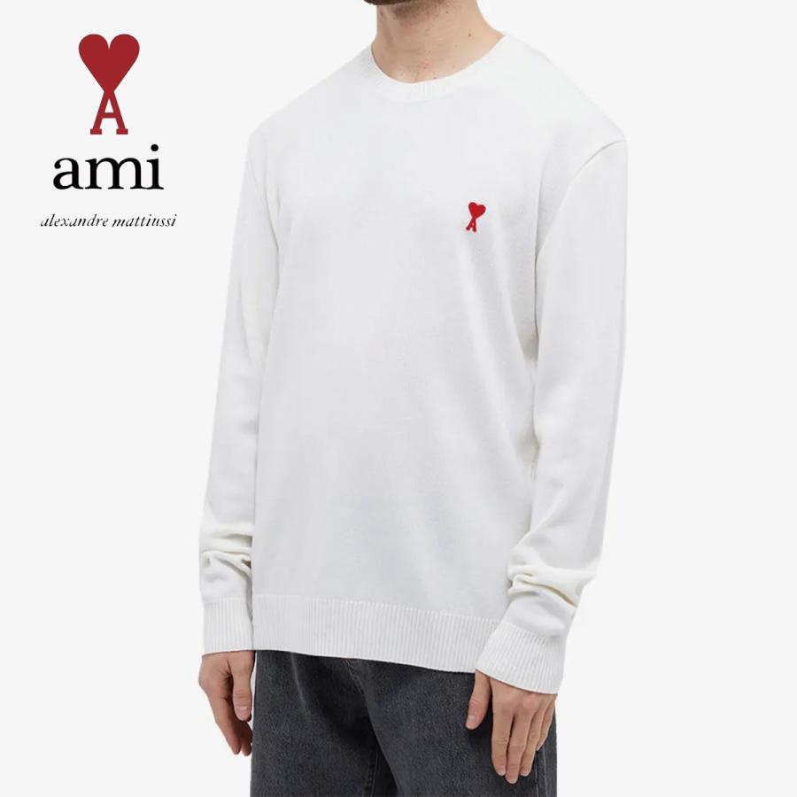 AMI Paris アミ パリス ニット クルーニット ホワイト AMI SMALL A HEART CREW KNIT 長袖 プルオーバー  スウェット メンズ レディース ユニセックス 正規品[衣類 : 9500000050035 : WILLS - 通販 - Yahoo!ショッピング