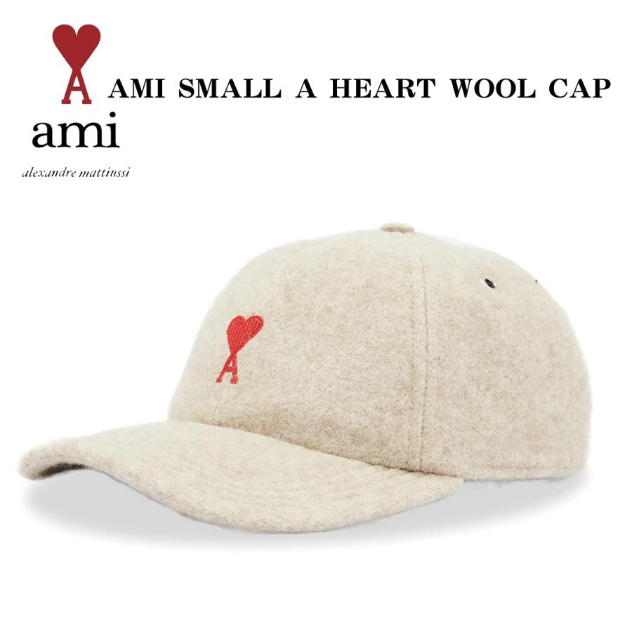 AMI Paris 帽子 アミ パリス AMI SMALL A HEART WOOL CAP キャップ