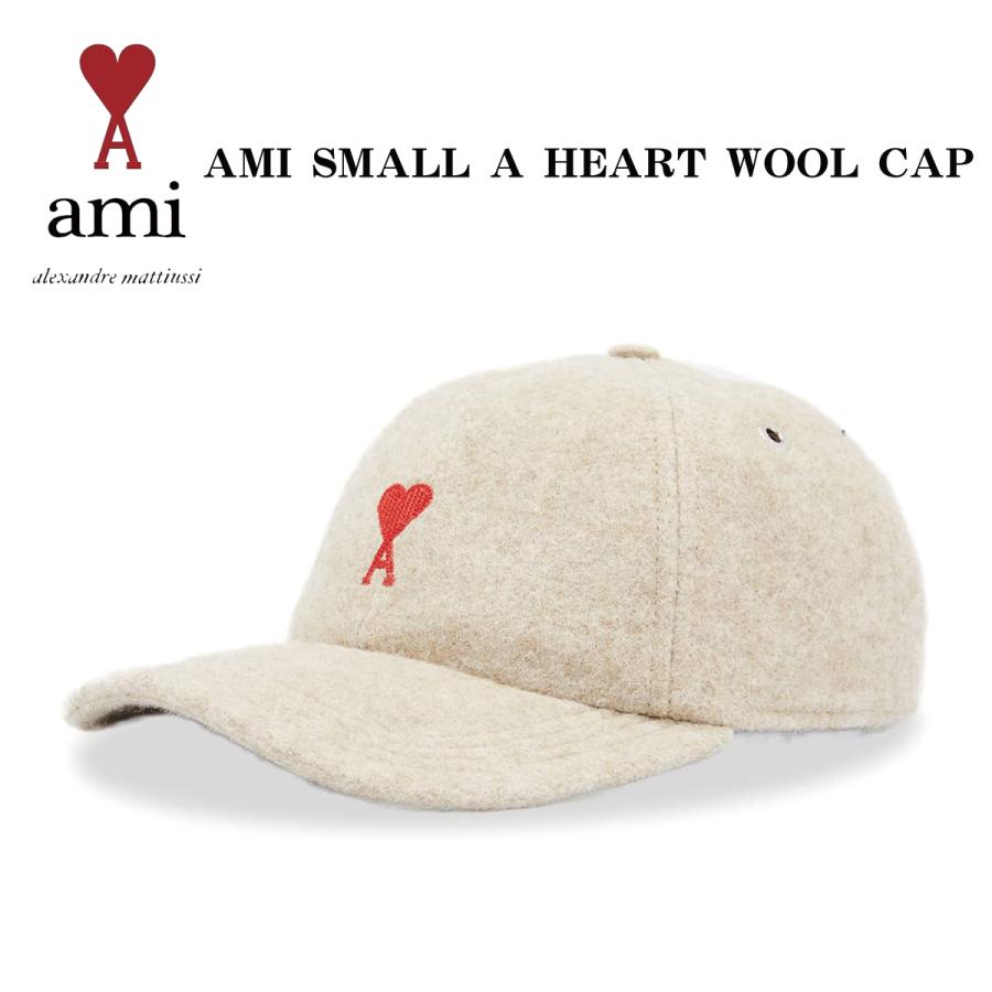 AMI Paris 帽子 アミ パリス AMI SMALL A HEART WOOL CAP キャップ