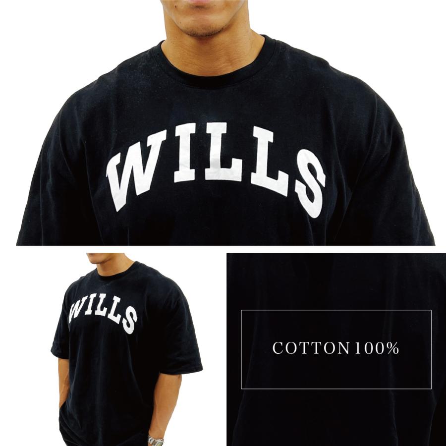 Tシャツ メンズ オーバーサイズ Tシャツ ビッグシルエット 五分丈 コットン100% WILLS FITNESS ウィルズフィットネス ユ00582｜ssshop｜11