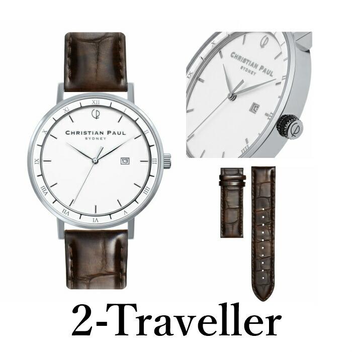 Christian Paul クリスチャンポール 43mm Alpha V Collection アルファv コレクション レディース 腕時計 レザー 革 レザーベルト クオーツ ウォッチ Alpha S S Shop 通販 Yahoo ショッピング