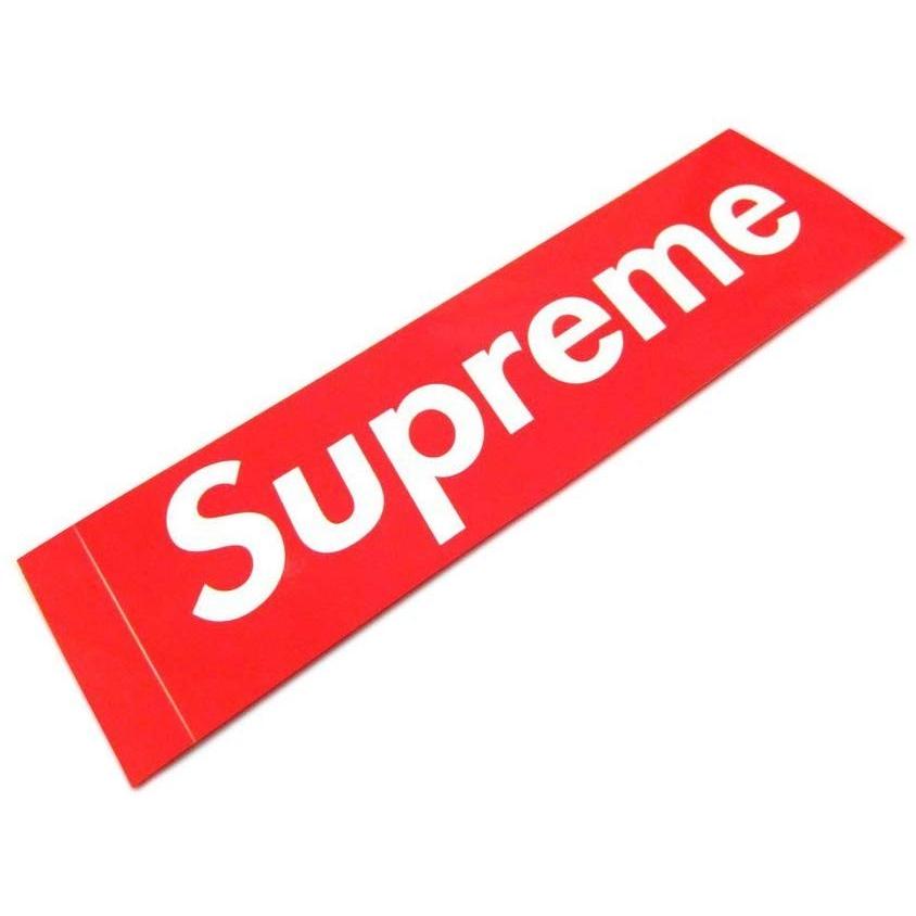 国内外の人気集結！ 正規品 シュプリーム Supreme Box Logo Sticker 1枚 ボックスロゴ ステッカー シール パソコン メンズ  レディース ユニセックス 本物