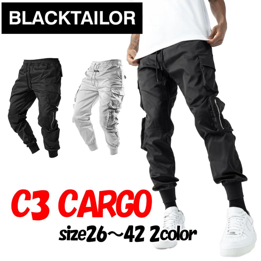 BLACKTAILOR カーゴパンツ ブラックテイラー C3 CARGO ジョガーパンツ