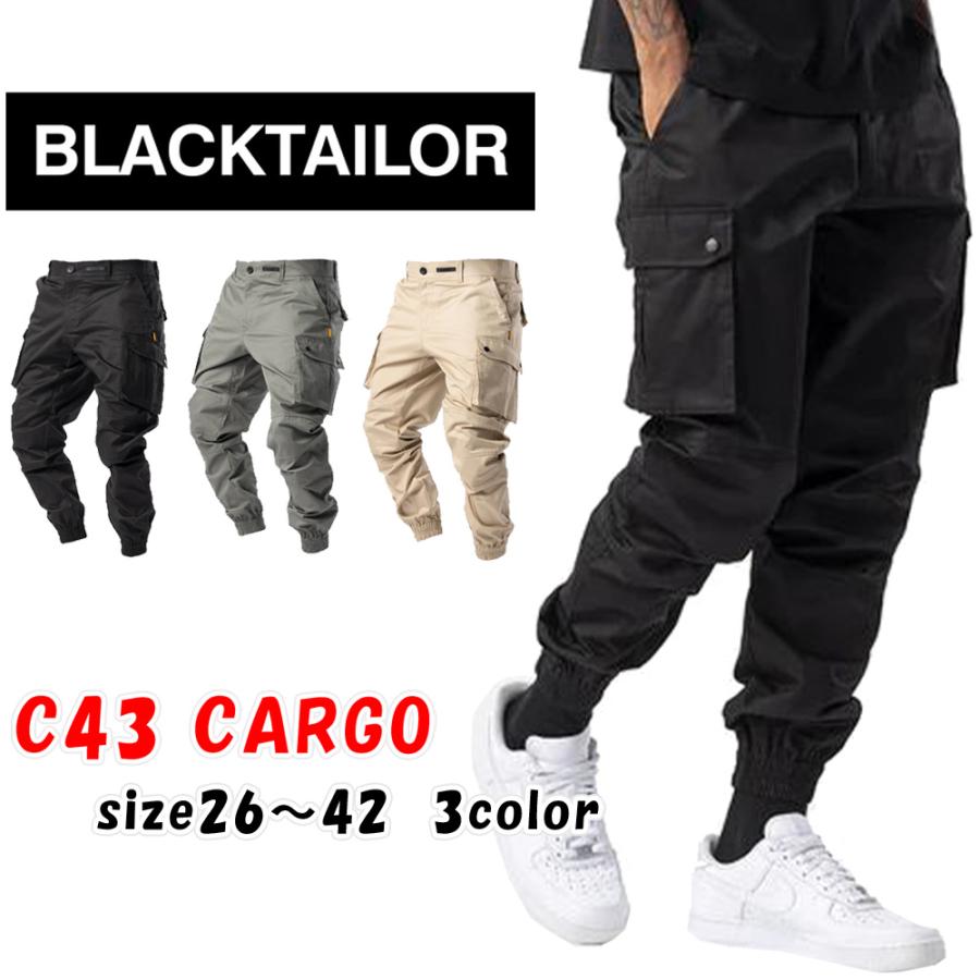 BLACKTAILOR カーゴパンツ ブラックテイラー C43 CARGO ジョガーパンツ
