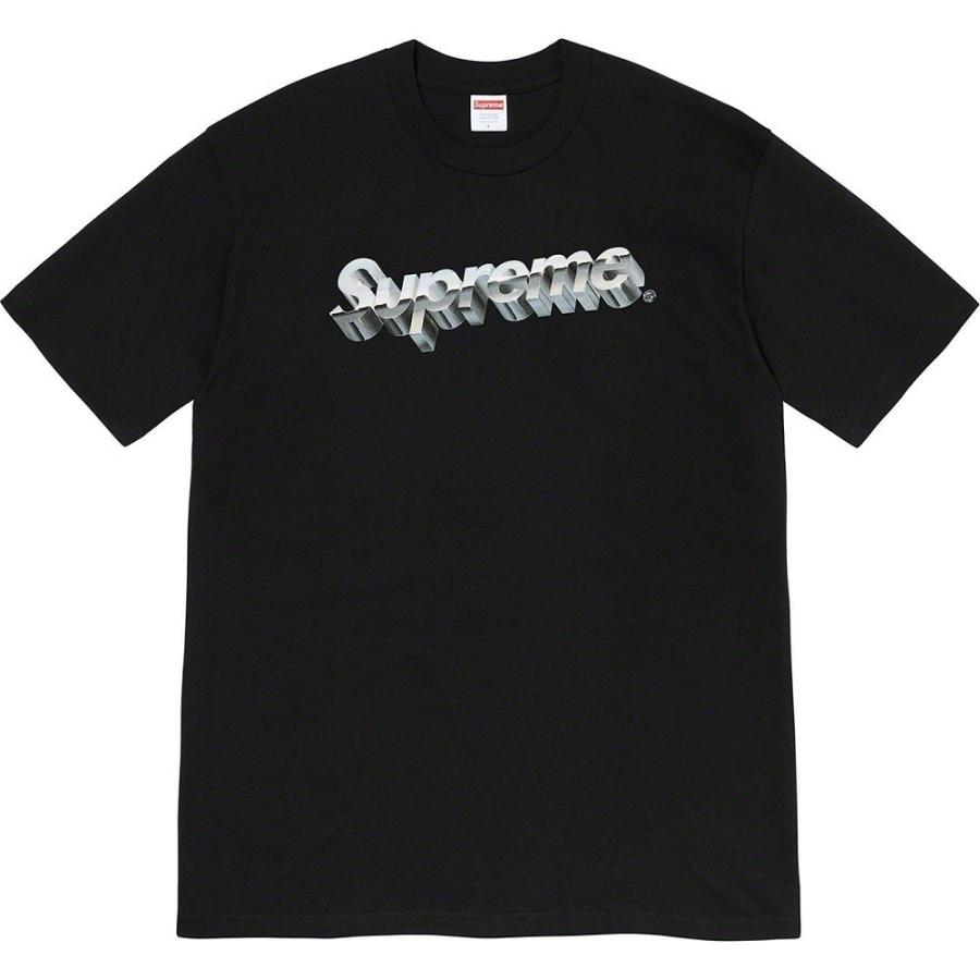 正規品 シュプリーム Supreme Chrome Logo Tee 20SS 半袖 Tシャツ メンズ レディース ユニセックス 本物[衣類