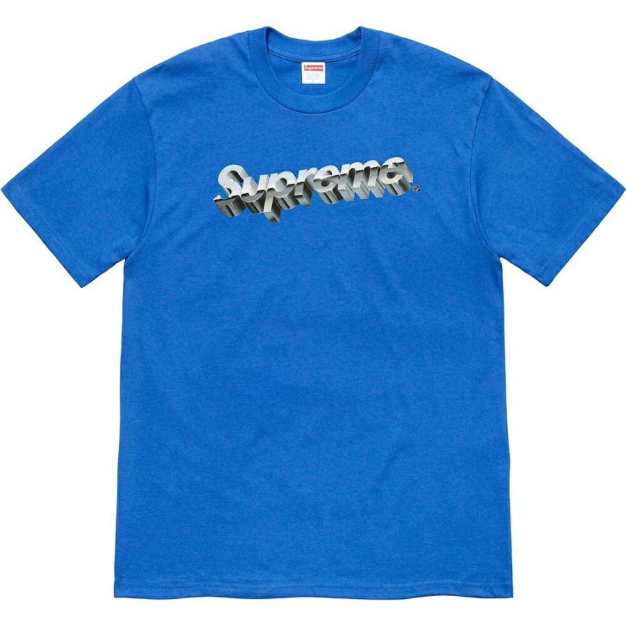 正規品 シュプリーム Supreme Chrome Logo Tee ss 半袖 Tシャツ メンズ レディース ユニセックス 本物 衣類 Chrome Logo Tee S S Shop 通販 Yahoo ショッピング