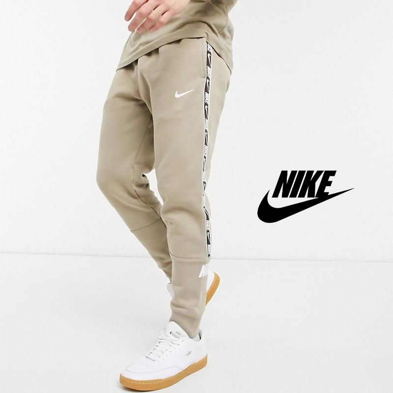 ナイキ ジョガーパンツ NIKE サイドライン Repeat ストーン カーキ