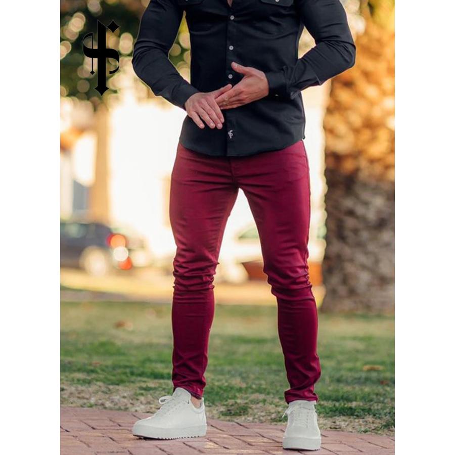 新版 ファザー アンド サンズfather Sons Slim Stretch Burgundy Sateen Trousersスリム ストレッチ パンツ メンズ 筋トレ ジム ウエア スポーツウェア フィジーク イ 最安値 Janusmaister Com