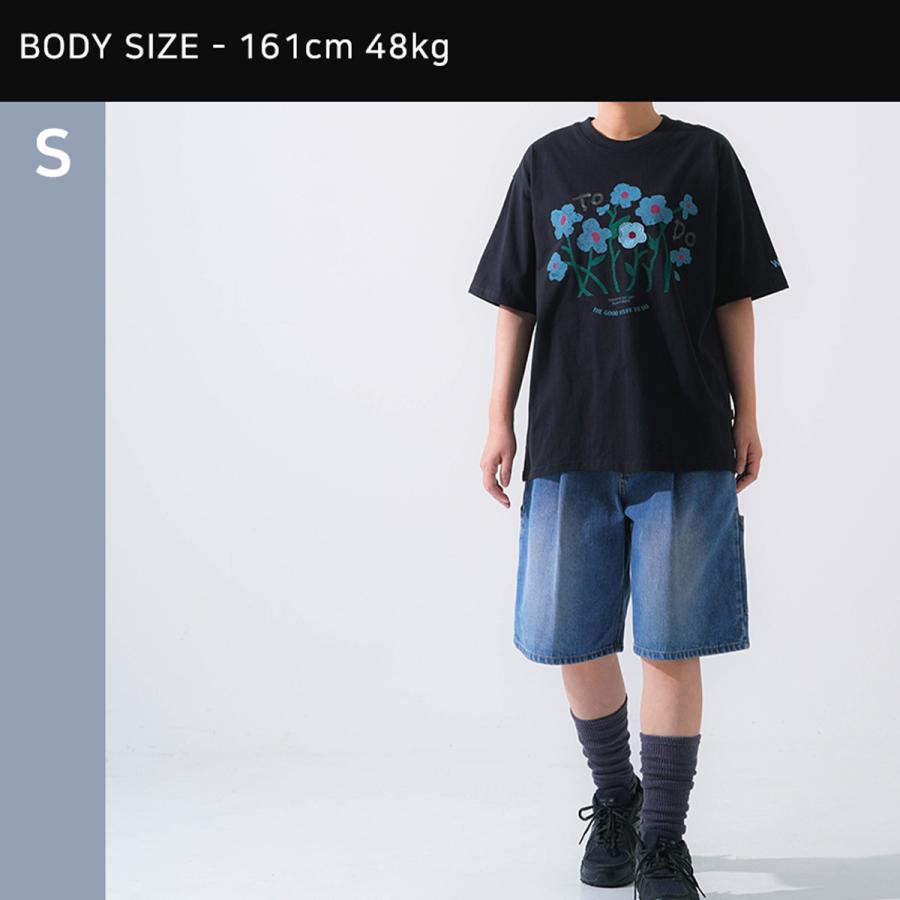 WV PROJECT Tシャツ WV プロジェクト Plant Seed 1/2 Sleeve T-shirts オーバーサイズ 半袖 ロゴ ユニセックス 韓国 K-POP 芸能人 アイドル愛用 正規品 メンズ｜ssshop｜15