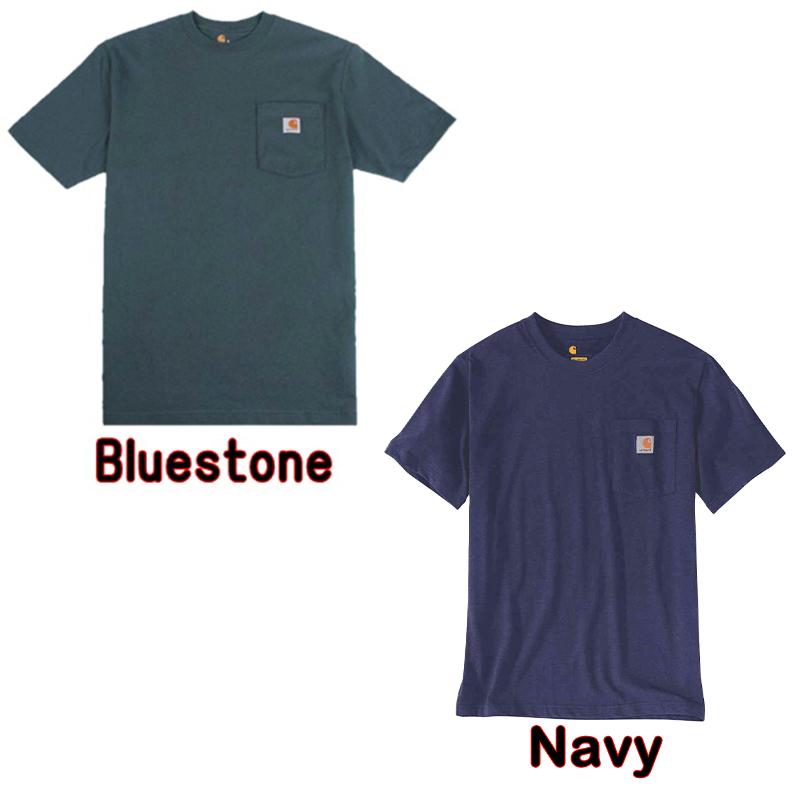 カーハート Tシャツ 半袖 ロゴ ポケT Carhartt ワークウェア K87 メンズ レディース 大きいサイズ 4種類 ユニセックス [衣類]｜ssshop｜03