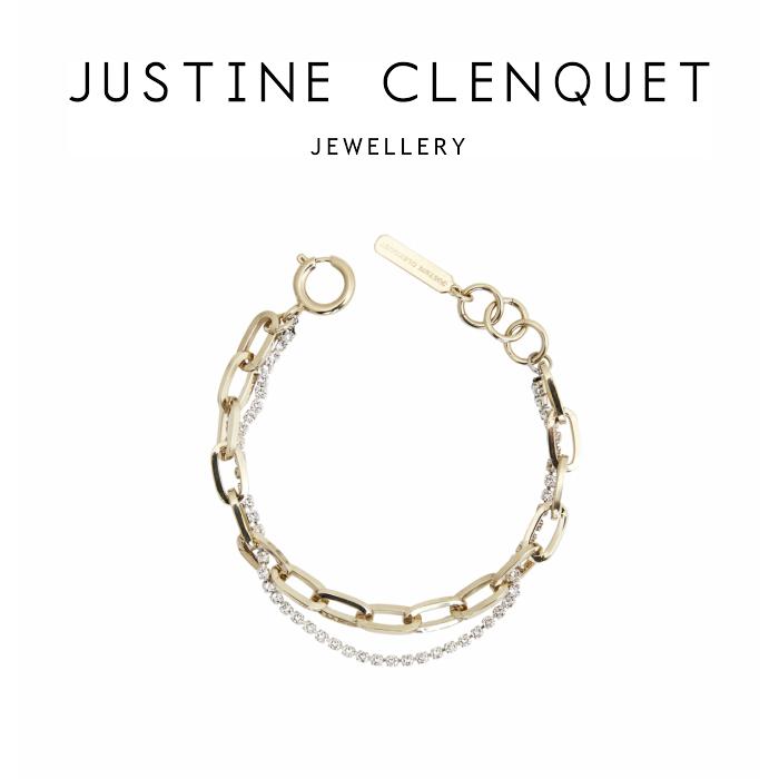 買得 ジュスティーヌクランケ Justine Clenquet Kirsten gold bracelet キルステン ゴールド ブレスレット パラジウム レディース[アクセサリー] ブレスレット
