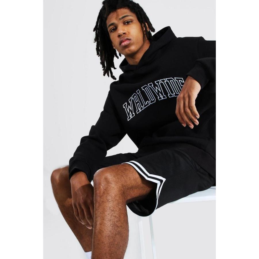 ブーフー boohoo バスケットボールショーツ ハーフパンツ オーバーサイズ Tall Mesh Basketball Shorts