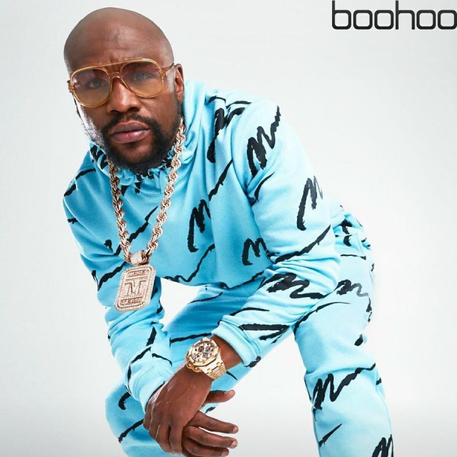 all over man printed hooded tracksuit