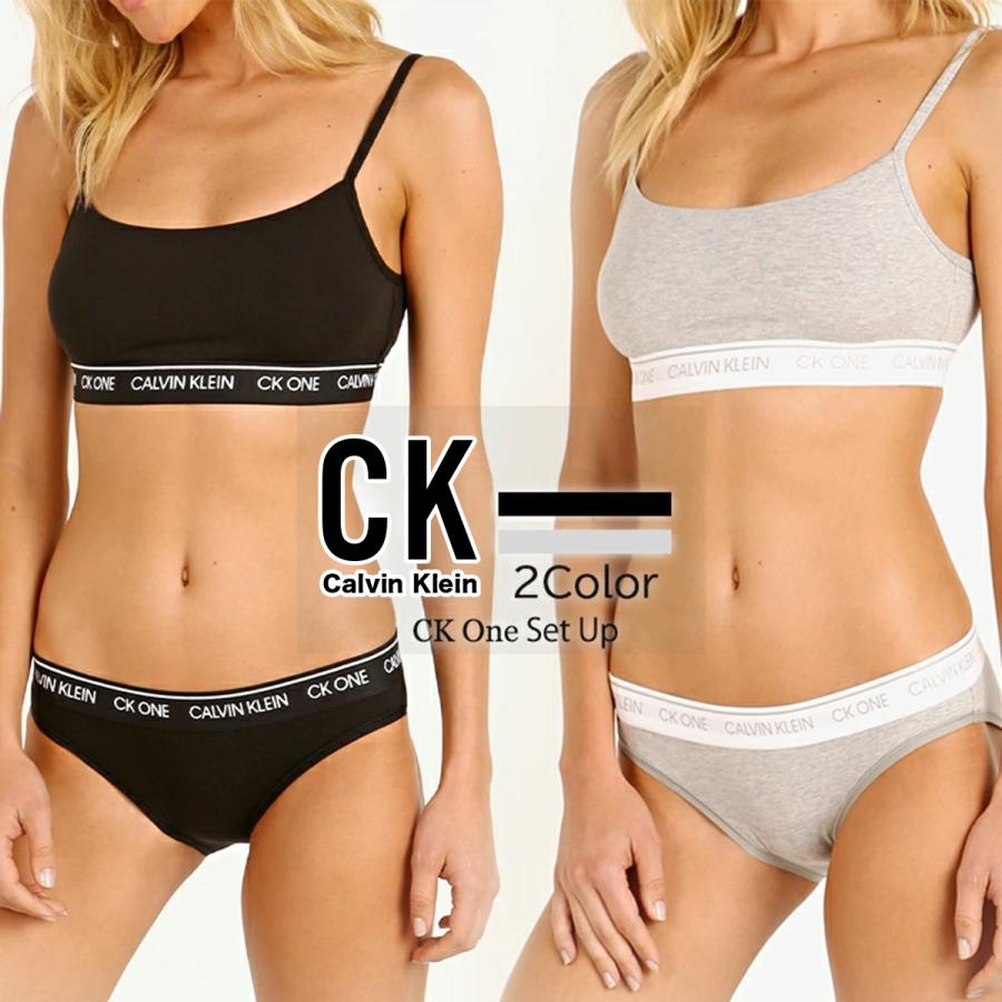カルバンクライン calvin klein 下着 グレー セットアップ XS
