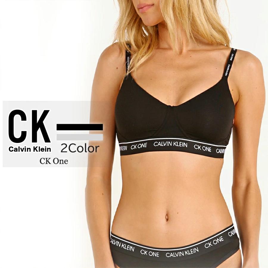 カルバンクライン Calvin Klein ブラ 下着 Ck One コットン インナー ブラック グレー アンダーウエア ブラトップ Wirefree スポーツブラ 女性 レディース 小さ Qf6094 S S Shop 通販 Yahoo ショッピング