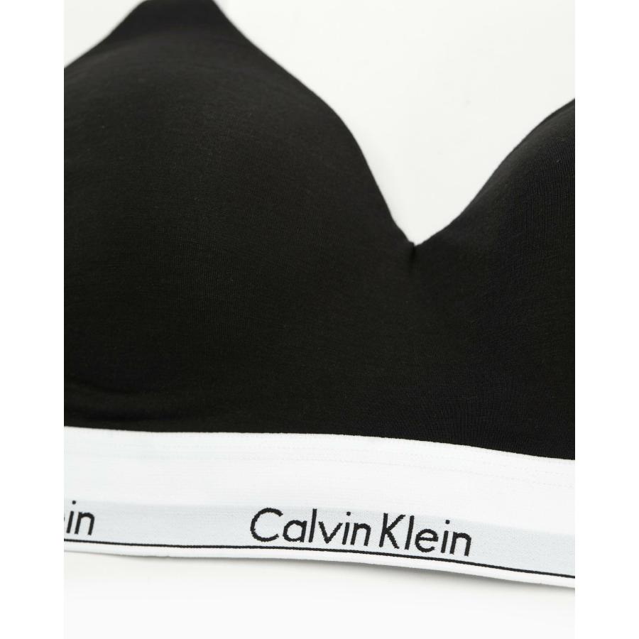 カルバンクライン 下着 Calvin Klein ブラ コットン インナー ライトリーブラレット ブラック グレー アンダーウエア ブラトップ CK スポーツブラ 女性 レディー｜ssshop｜07