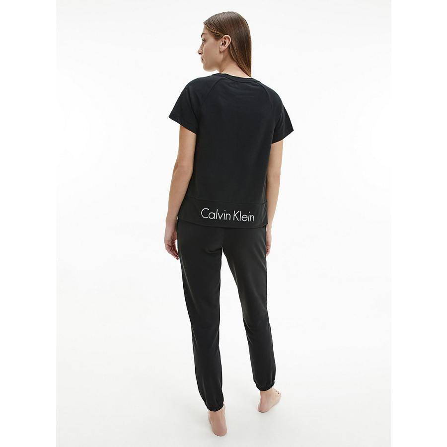 カルバンクライン Calvin Klein クルーネック Tシャツ LOUNGE T-SHIRT ブラック グレー 半袖 小さいサイズ 大きいサイズ レディース QS6701[衣類]｜ssshop｜04