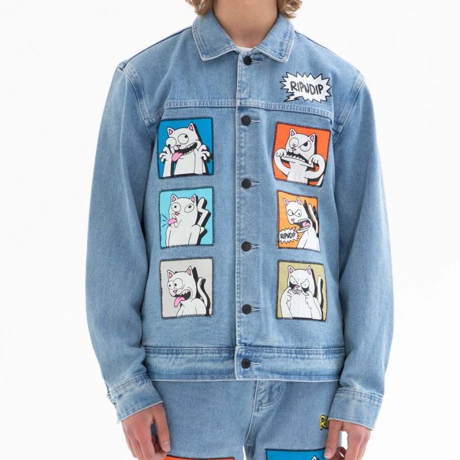 豪華ラッピング無料 ripndip 今期新作デニムジャケット