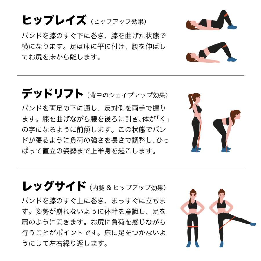 Wills Fitness エクササイズバンド トレーニングチューブ フィットネスバンド ゴムバンド 3本セット ヒップアップ 美尻 ヨガ 筋トレ ダイエット Vanquish Rubberband S S Shop 通販 Yahoo ショッピング
