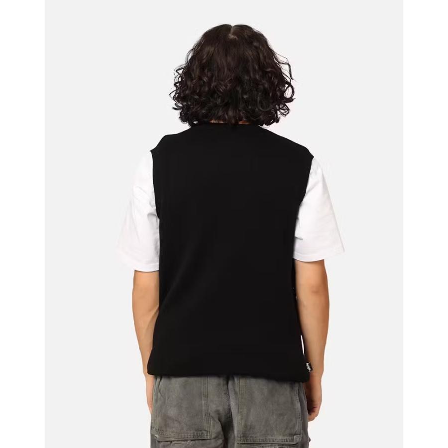 Stussy ベスト ステューシー ロゴ ニット Vネック Glamour Knit Vest 