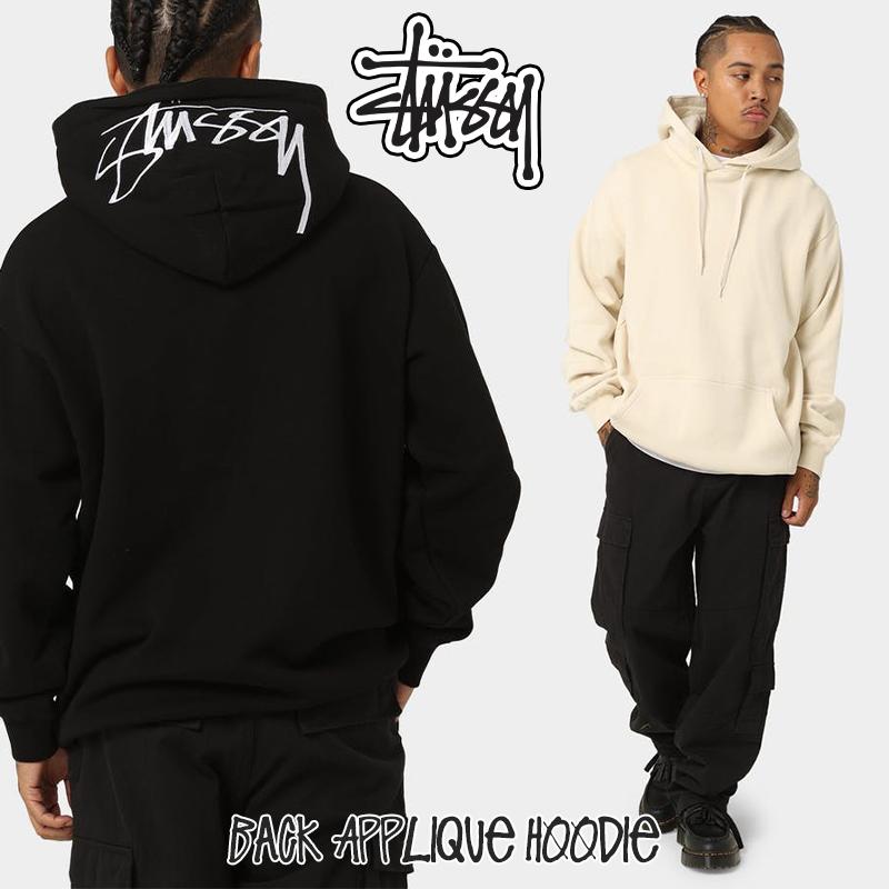 Stussy パーカー ステューシー ロゴ フーディー Back Applique 50/50