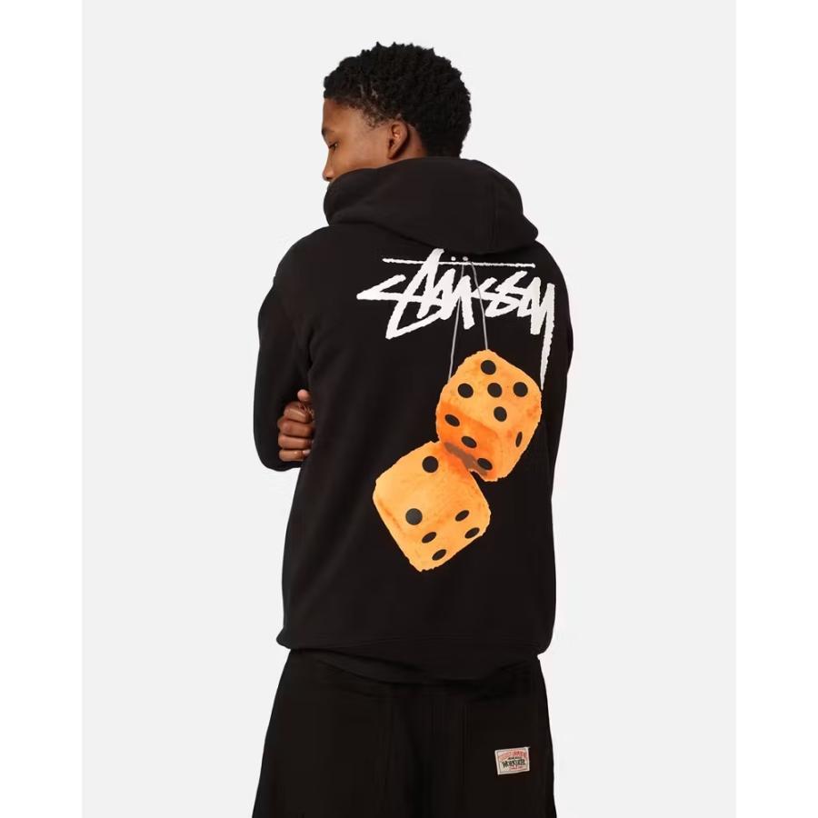 Stussy パーカー ステューシー Fuzzy Dice Fleece Hoodie ロゴ プルオーバー スウェット メンズ ユニセックス 海外限定 正規品 ST0M0464 [衣類]ユ00572｜ssshop｜02