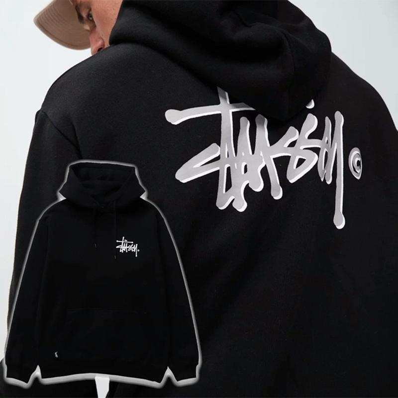 Stussy パーカー ステューシー Shadow Graffiti Hoodie ロゴ プル 